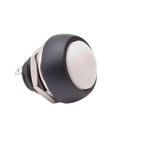Mini bouton poussoir 12mm PBS-33B étanche et coloré avec mécanisme de rappel automatique fiable