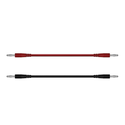 LLHCF General 4mm Banana Plugs Wire Strong Test Cable High Voltages Insulated For Testing Devices & Lab Instrument Industrial Banana Plugs Test Cable