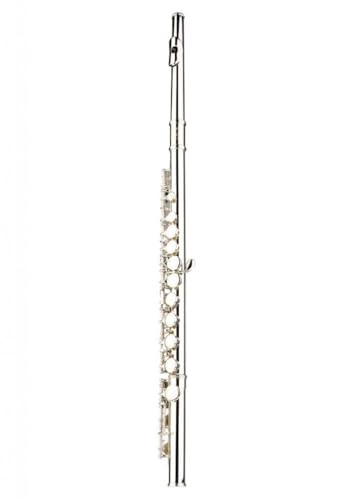 Image of Glory Closed Hole C Flute With Case, Tuning Rod,Joint Grease and Cloth, Gloves, Nickel Siver