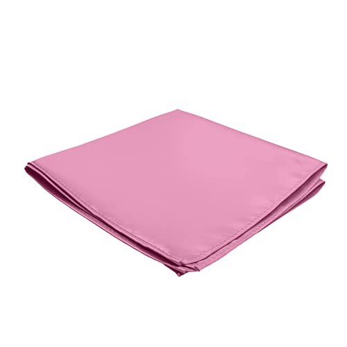 Image of Jacob Alexander Men's Pocket Square Solid Color Handkerchief