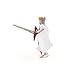 Papo -Hand-Painted - Figurine -Medieval-Fantasy -Red King Arthur -39950 - Collectible - for Children - Suitable for Boys and Girls - from 3 Years Old
