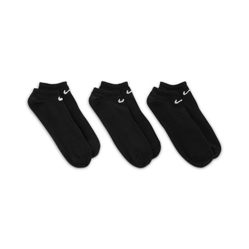 Image of Nike Unisex Adult Everyday Lightweight Training No-Show Socks (3-Pack) | Mens and Womens