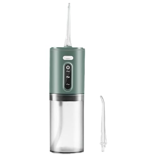 Nybhyjka irrigador bucal de agua, irrigador bucal de agua portátil - Irrigador bucal con hilo eléctrico,Modos inalámbricos del Flosser del agua 3, limpiador recargable de los dientes de las encías,