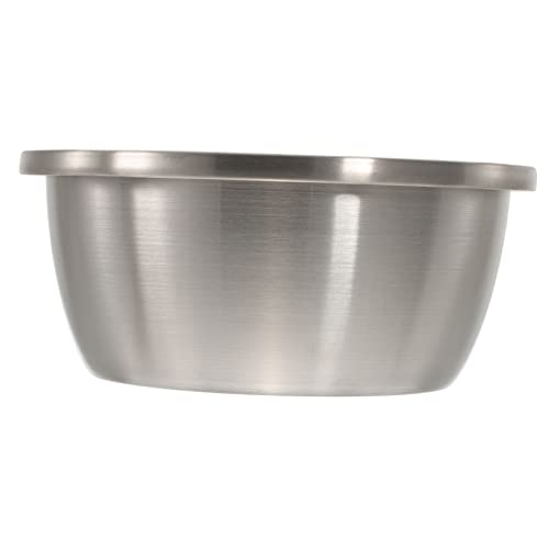 CHILDWEET Stainless Steel Vegetable Washing Basin Round Mixing Bowl Easy to Clean Kitchen Tool for Rinsing Fruits Pasta and Vegetables
