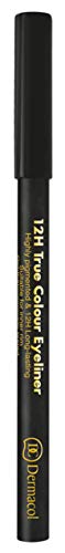 Miniatura 2 de Dermacol Delineador de ojos True Color 12H 416 NO.8 - NEGRO