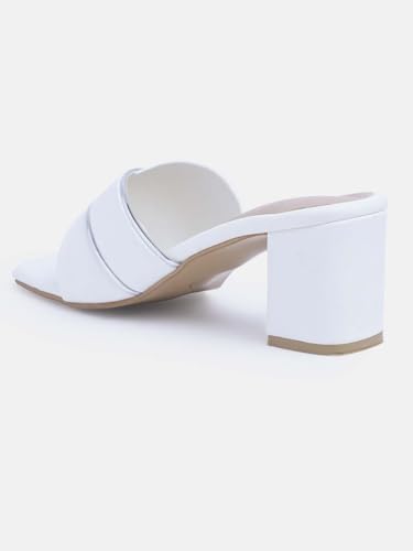 Image of Creattoes Women's Fashion Block Heel Sandals - Stylish & Comfortable Slip-On Heels - CR01