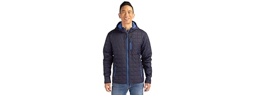 Cutter & Buck Rainier Primaloft Eco Mens Full Zip Hooded Jacket3