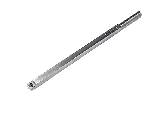 Simple Woodturning Tools - Simple Turner & Hollower Carbide Wood Turning Lathe Tool With 9/16 Round Flat Top Carbide Cutter, Screw and star wrench, Unahandled, USA Made