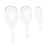 Photo Gallery magiclulu 3 pezzi imbuto e barca di vetro per pesatura da laboratorio resistente e alcoliche per esperimenti scientifici Photo Gallery magiclulu 3 pezzi imbuto e barca di vetro per pesatura da laboratorio resistente e alcoliche per esperimenti scientifici