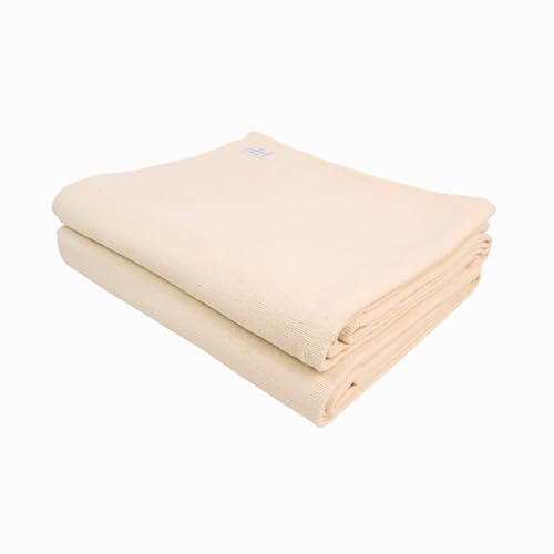 Yogikuti Iyengar Cotton Yoga Blanket Set of Two