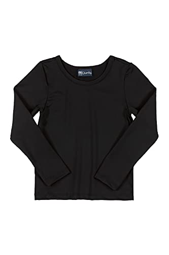Camiseta Infantil com Proteção FPS 50, Quimby, Unissex, Preto, 6
