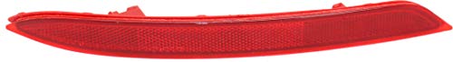 Evan Fischer Bumper Reflector Compatible With 2016-2017 Honda Accord Rear Passenger Side HO1185111