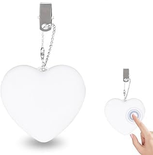 BIGTHREE Handbag Light Purse Lights, Purse Glow Lights Heart, Heart Shape Bag Light for Couple, LED Night Light with Automatic Sensor for Handbags Purses Accessories, Valentines Day Gift for Her