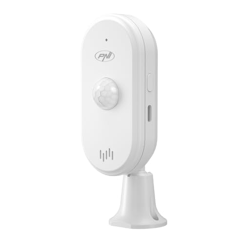 PNI SafeHouse HS401 PIR motion sensor with Wi-Fi, compatible with the Tuya application, 80dB sound alarm, built-in speaker, 5V USB C power supply - Image 4