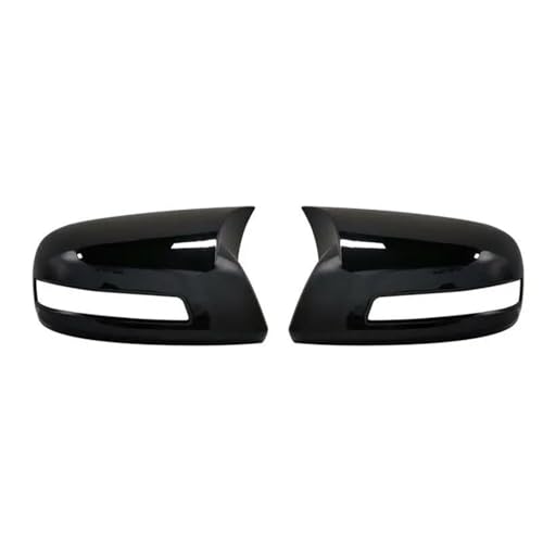 Boîtier de vue arrière CIVIC protection autocollante noire lumineuse