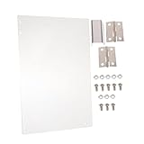 SUNCN ポップコーンマシンのドアパネル キッチンポップコーンマシンバッフル メーカーのパネル交換 クリア 家庭用バッフル クリア プラスチック