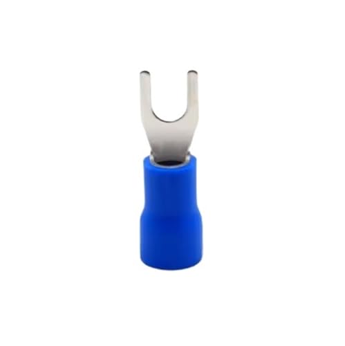 Cosse pré-isolée en forme de fourche SV2-3.2 bleu pour éliminer les faux contacts électriques