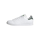Adidas Originals Men's Stan Smith (End Plastic Waste), White/White/Solar Green, 5