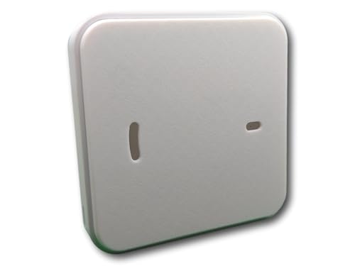 Tado Compatible Smart Thermostat, Temperature Sensor Replacement Backplate Wallplate (White)