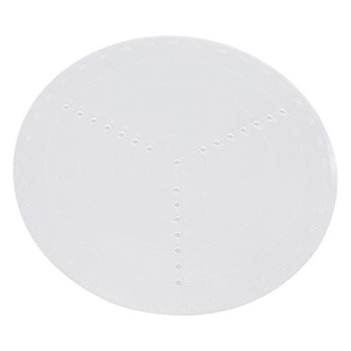 Buscador redondo para centro de KIMISS acrílico semi-transparente miniatura 5