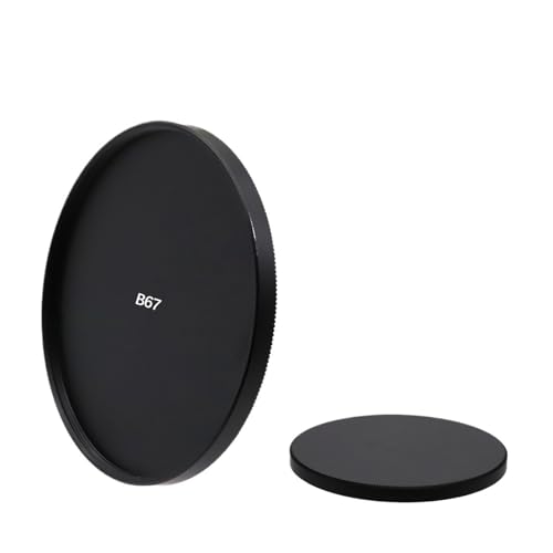 Tapa trasera de filtro 82mm y protector trasero de rosca para adaptadores de lentes DSLR