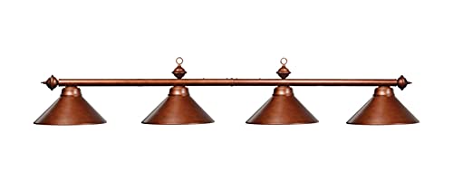 Ram Game Room Traditional Style 78" 4-Light Billiard Pendant Light, English Tudor #TOP8