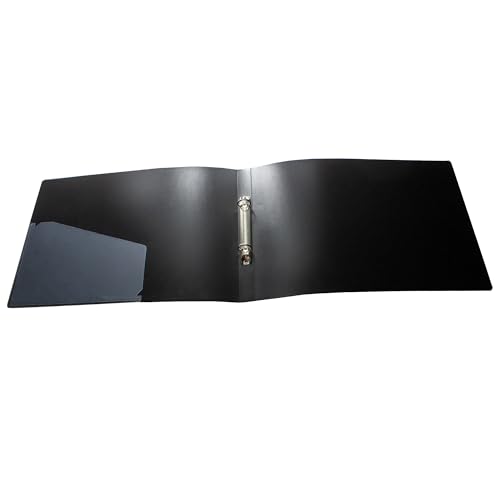 Classeur A4 2 anneaux eco-eco Ec0146x6 noir recyclé lot de 6 pièces dos de 22mm - 5
