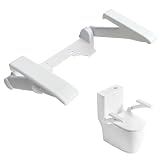 NJUN Aufstehhilfe Toilette, WC Aufstehhilfe mit verstellbaren Armlehnen
