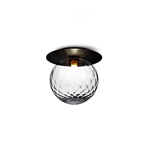 Plafonnier LED intérieur verre moderne lampe de plafond couloir entrée