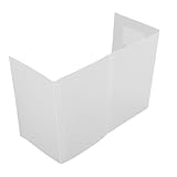 HOODANCOS Faltbare Spuckschutz Trennwand Schreibtischschutz Aus Kunststoff Transparente Barriere Für Schüler Und Büro