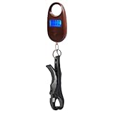 Fish Scale   Portable Digital Fishing Scale, Electronic Hook Weight Meter, High Precision Catch Measurement Device, LCD Display Up To 25kg Capacity Tool | For Angler Fishing Outdoor Travel Use