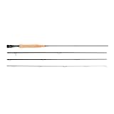 Shakespeare Cedar Canyon Elite Fly Rod - Premium Carbon Fiber Construction, Medium-Fast Action Fly Fishing Rod for Precision Casting, 4pc, Lightweight Aluminum Reel Seat, Cork Handle, 9ft 5/6 wt - Image 4