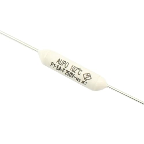 Fusible thermique 102C P1-5A-F 250V axial anti surchauffe electro