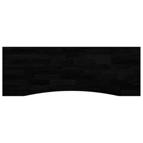 vidaXL Dessus de Bureau Marron foncé Bois chêne Massif rectangulaire, Plan de Travail de Cuisine, Plan de Travail de Remplacement de Cuisine, Dessus de Bureau en Bois