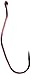 Mustad UltraPoint Slow Death Special Bend Aberdeen Hook (Pack of 10), Red, 2