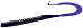 Zoom Magnum II Worm-Pack of 20 (Black Grape, 9-Inch)