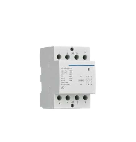 Contacteur modulaire silencieux NCH8 pour une isolation électrique durable