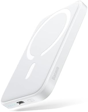 Baseus Iphone 14/13/12 Przenośny Powerbank, Biały, 6000 mAh