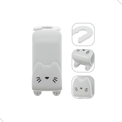 Kit 2 Gancho Suporte Banco Carro Organizador Porta Objeto Porta Bolsa (Azul Claro)