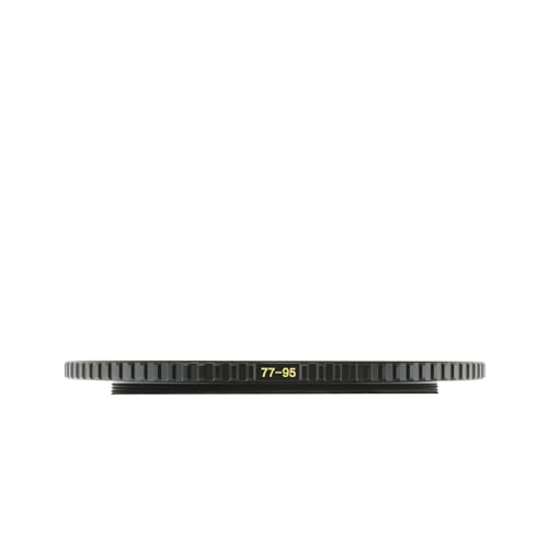 Image of Breakthrough Photography 49mm to 58mm Step-Up Lens Adapter Ring for Filters, Made of CNC Machined Brass with Matte Black Electroplated Finish