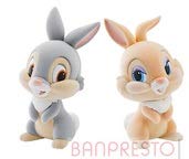 fluffy puffy バンビ&とんすけとミスバニー 2種類セット Amazon | ディズニーキャラクターズ Fluffy Puffy～バンビ&とんすけと