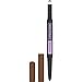 Maybelline Express Brow 2-In-1 Pencil and Powder Eyebrow Makeup, Soft Brown, 1 Count