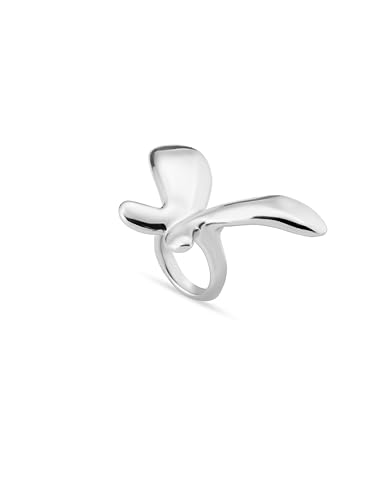Bague papillon Uno de 50 le bijou argenté idéal pour vos soirées