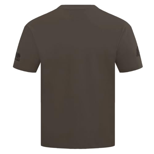 Pro Standard Men's NBA Los Angeles Lakers Neutral Short Sleeve Tee Dark Taupe XL by Pro Standard - Image 2