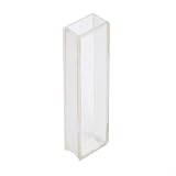 UrbanHui Home Industry Glass Cuvette Cuvette 340-2500nm Accessories Parts Replacements 1 Pcs For 751/722 Spectrophotometer(5mm)