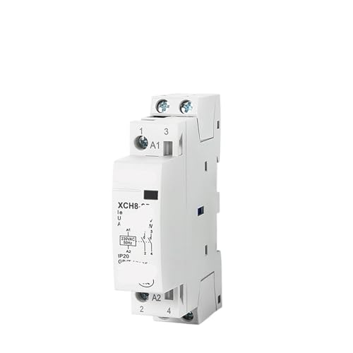 Contacteur ca modulaire silencieux 16A 2NO pour économie énergie