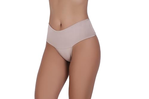Kit 5 Calcinhas Cintura Alta Compressão Cós Alto Fitness Power Zero Barriga Pala Cós Duplo (BR, Alfa