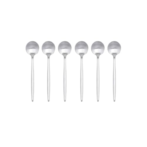 Bidasoa Fosil Set 6 Cucharas Café Acero Inox 14x3x2cm Acero Inox No Apto Microondas Ecológico