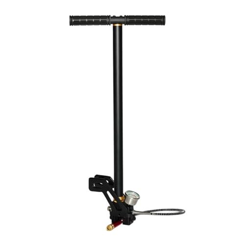 Cheuyeehui 3-Stage PCP Hand Pump 4500PSI/30MPa with Replacement Parts Kit – High Pressure Air Pump for PCP Air Rifle, Air Gun, HPA Tank, Paintball, Stainless Steel Hand Air Pump with Oil-Water Filter