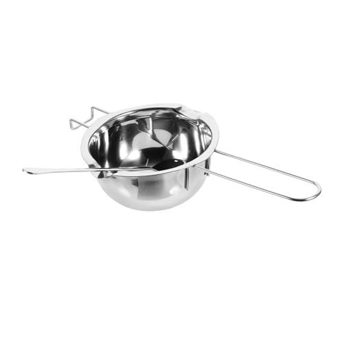 Cabilock 1set Chocolate Melting Pot Food-grade Double Boiler for Melting Butter Cheese Candy and Wax Capacity for Baking and Candle Making